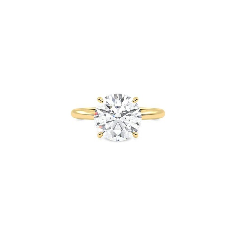 Lab Grown Diamonds 14K 3.00 Ct. Tw. Lab-Grown Diamond Ring, Yellow